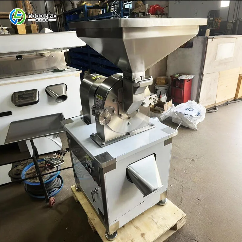High Speed Commercial Electric Spices Grain Grinder Prices Dry Food Powder Making Machine dry grain grinder machine Customized - view 2