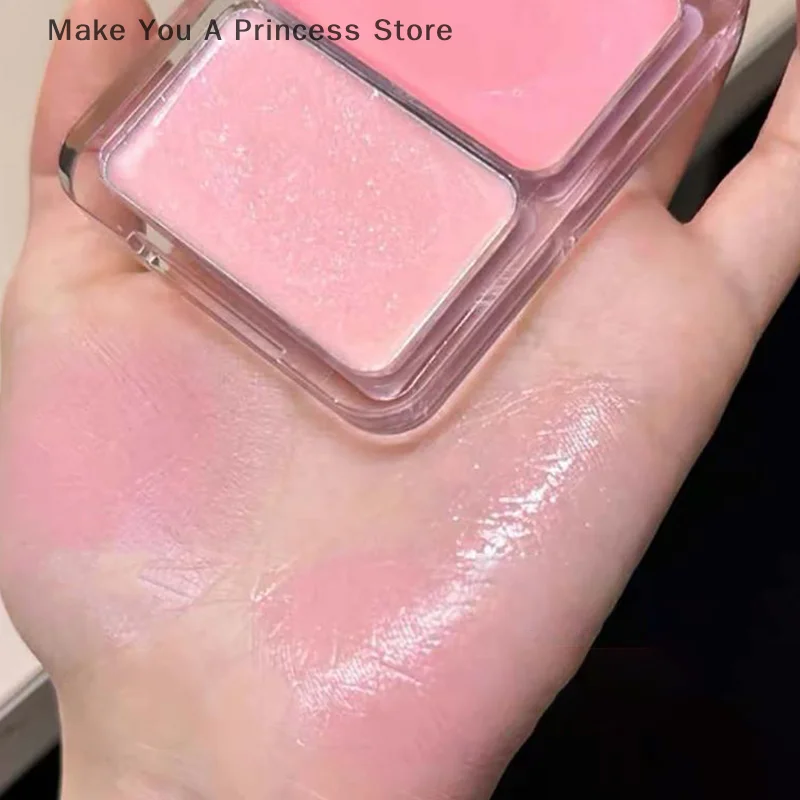 Cappuvini Acqua Brillante Guancia Blush Evidenziatore Crema High Gloss Glitter Rouge Naturale Illumina Viso Contouring Blush Trucco