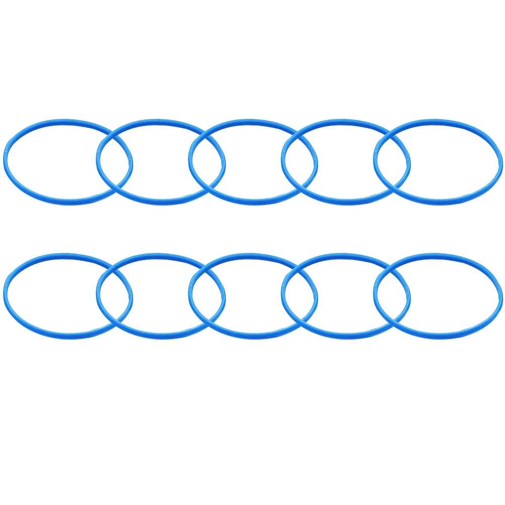

10 Pcs Microphone Mesh Rubber Ring Protection Rings Handheld Apron Protective for Grille DIY Wired Accessory