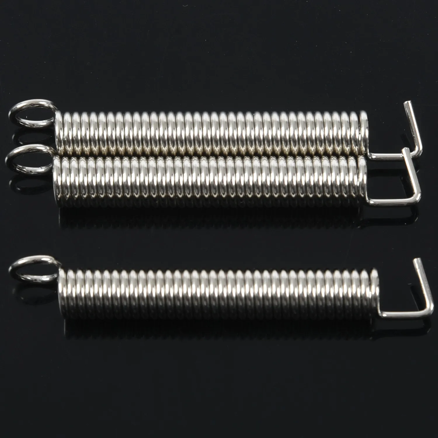 Molas de tensão de ponte tremolo de guitarra de aço de 3 peças para Fenders Strat