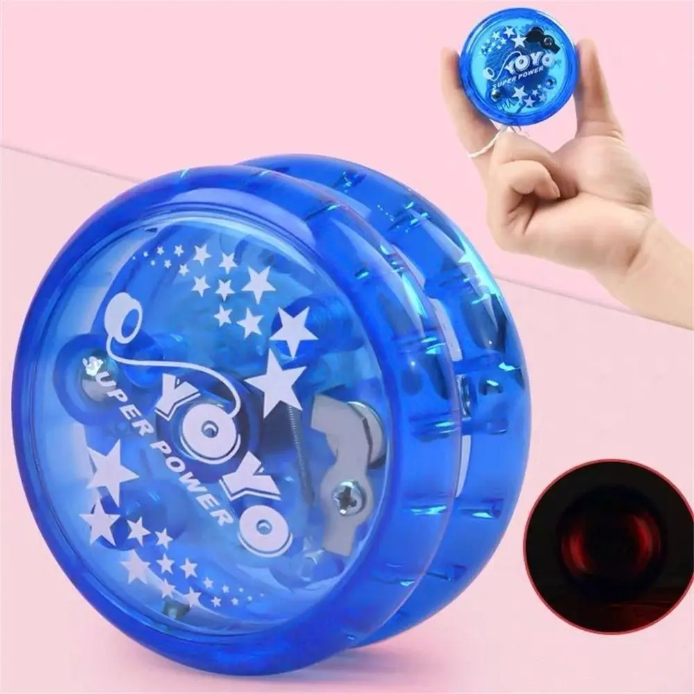 Luminous Yoyo Ball Entertainment Responsive LED Light YoYo Toy Brain Game High-speed Flashing YoYo Children Kids