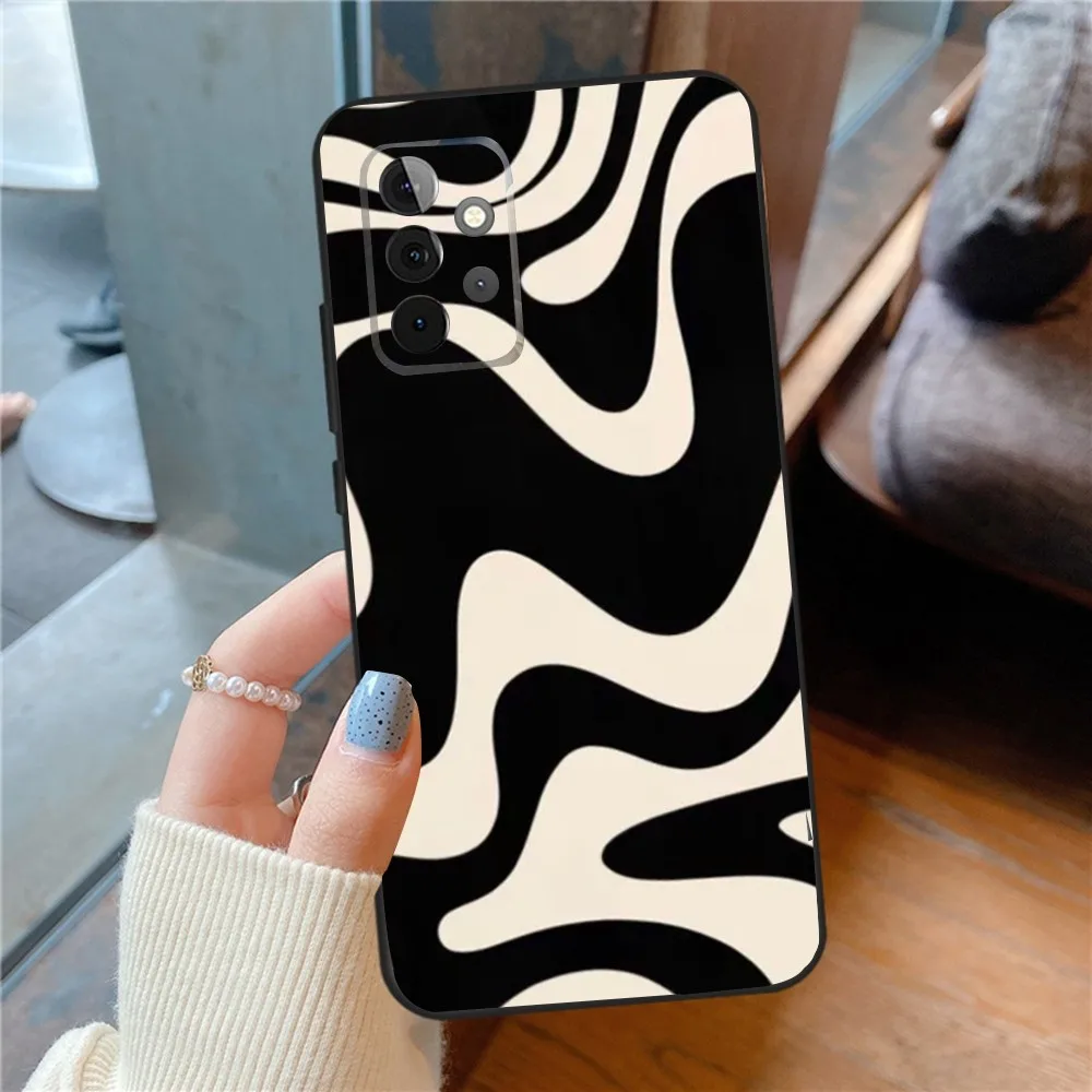 NEW Zebra Stripe Wrinkle  Phone Case For SamsungS24,23,22,21,S20 Ultra Pro 10,S30Plus,S9,20lite Ultra Black Cover