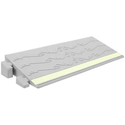 Rampa De Limiar De Plástico, Robô Varrendo, Entrada Indoor Ramp Pad Para Passos