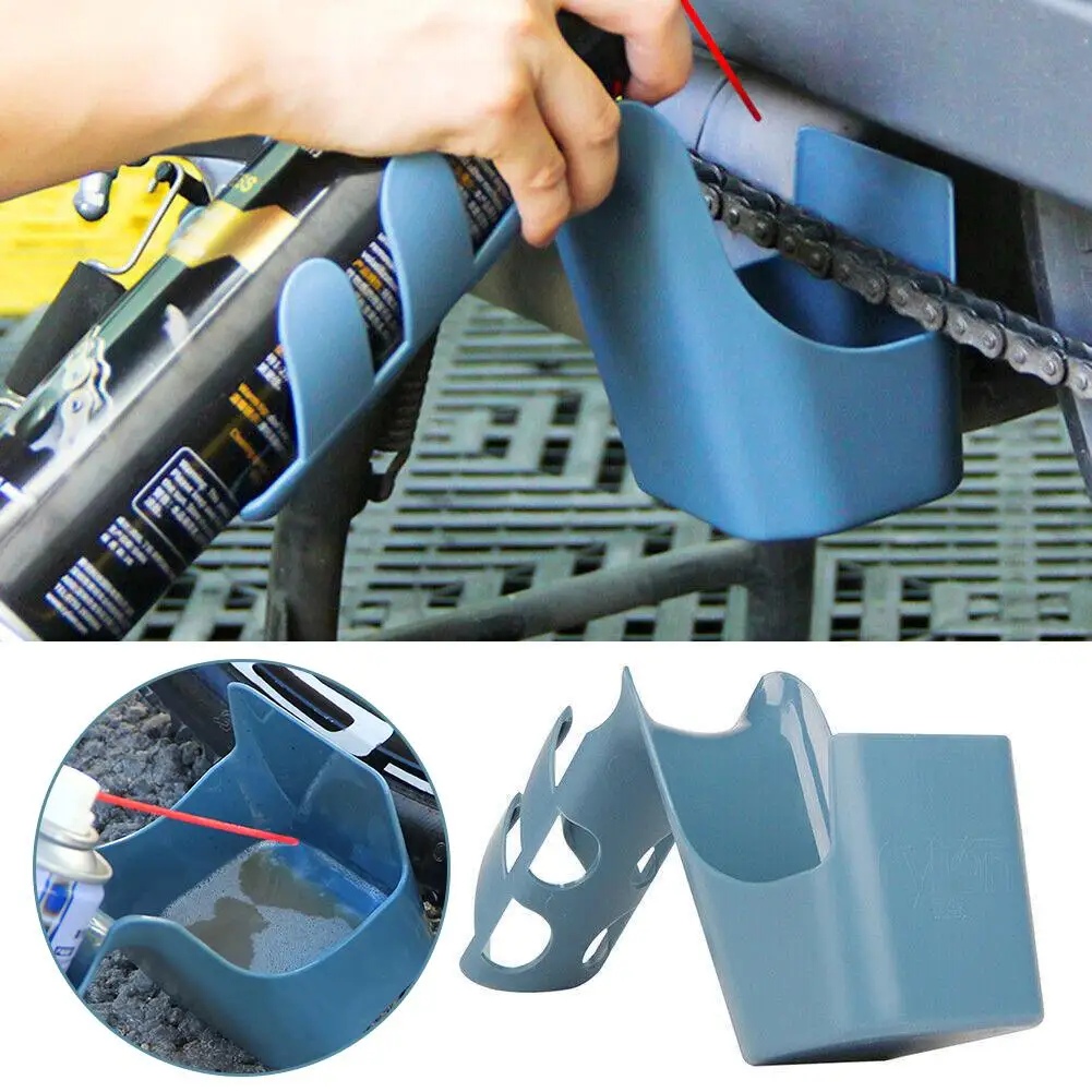 Motorcycle Bike Chain Oil Storage Tool Box Chain Cleaning Agent Chain Proof Used Oil Anti-spray Oil Tool Tool Widely U3Y3