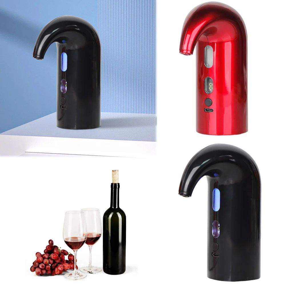 

Wine Aerator Electric Wine Decanter USB Rechargeable Aeration and Decanter Wine Pourer Wine Dispenser for Beginner Enthusiast