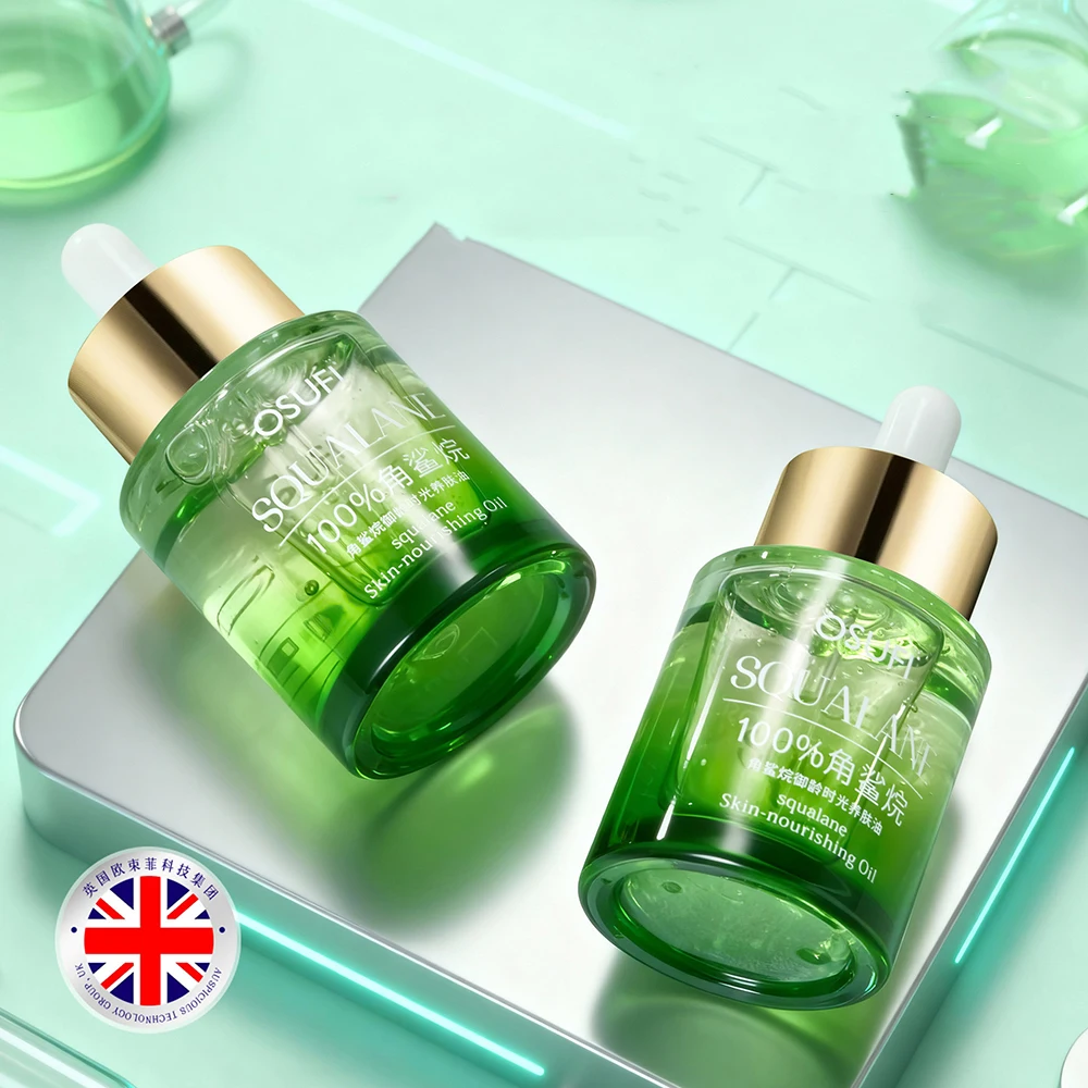 

OSUFI Squalane Essence Oil Skin Rejuvenation Moisturizing Oil Control Brighten Improve Dry Rough Face Essence Korean Skincare