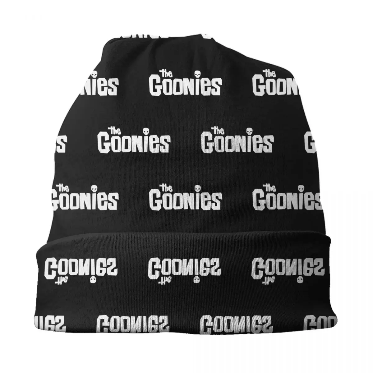 Vintage Film die Goonies Beanie Cap Unisex Winter warme Motorhaube Homme Strick mützen coole Outdoor Ski Skull ies Mützen Mützen für