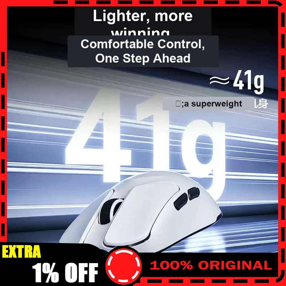 Inphic IN6 Series Mouse Wireless Dual Mode Symmetrical Design for Small To Medium Hands Lightweight Gaming Mouse PC Accessories