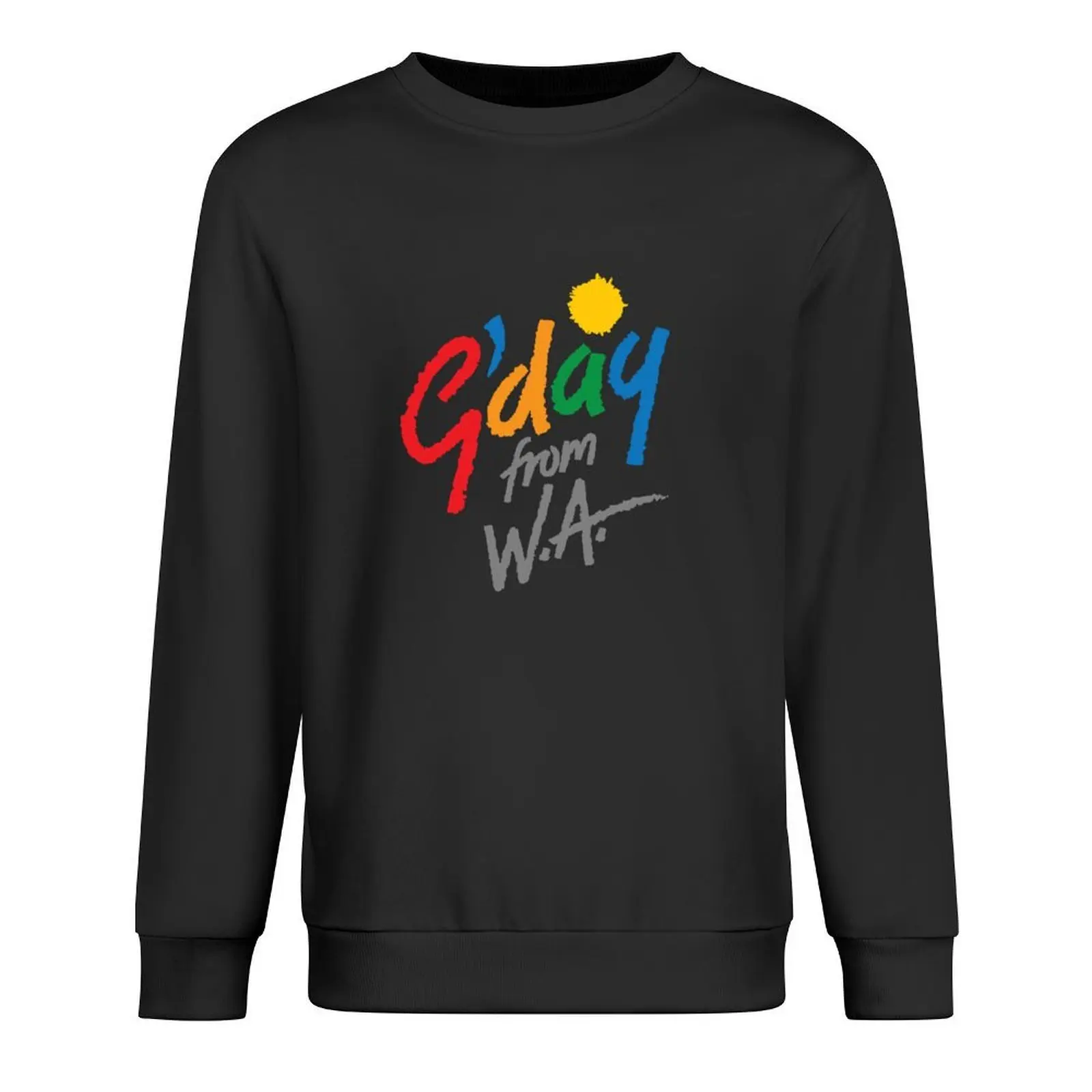 

G'day from WA Pullover male clothes japanese style korean style clothes mens clothes sweatshirts for men