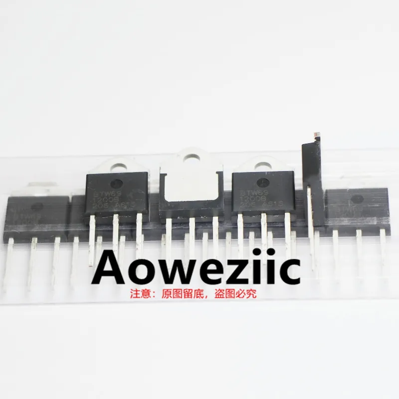 Aoweziic  2023+  100% New Imported Original  BTW69-1200B   BTW69-1200   TO-247  Unidirectional thyristor 69A 1200V