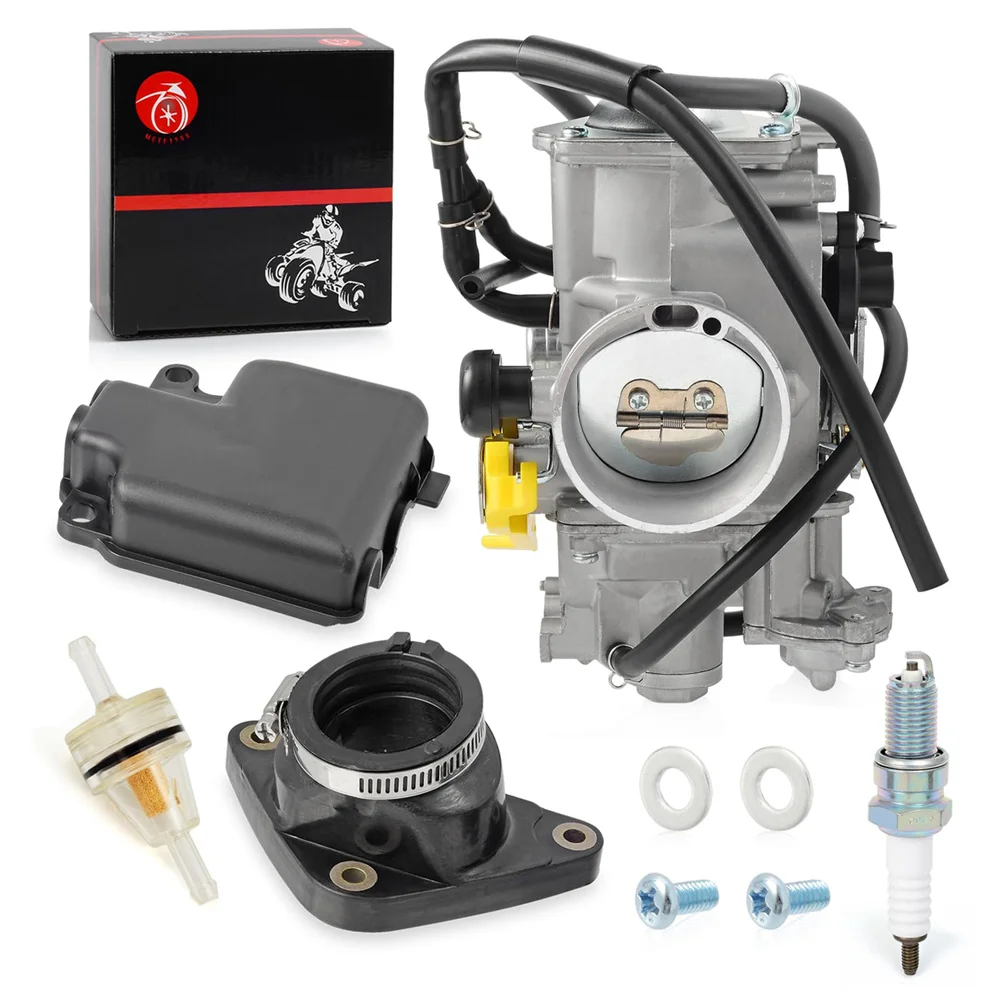 Carburetor & Intake Manifold Boot For Honda TRX400EX Sportrax 400EX TRX400X 1999-2014 Carb - Image 3