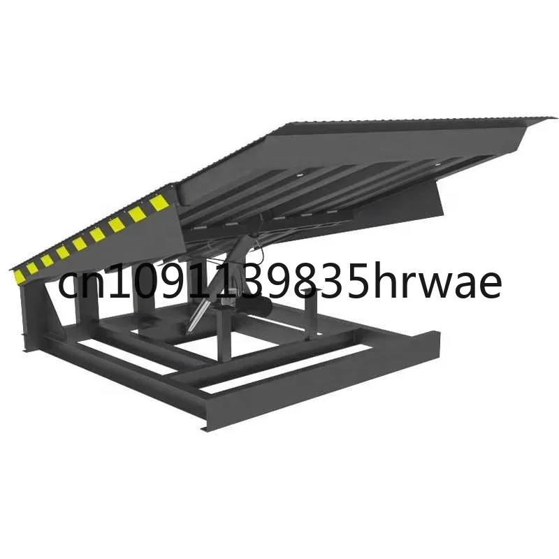 Heavy  8-10Ton Stationary Hydraulic Platform Telescopic Loading Platform Dock Leveler Container Ramp for Forklift