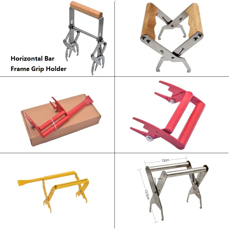 Bee Hive Frame Holder Capture Frame Grip Bee Nest Box Frame Grip Holder Lift Gripper Beehive Clip Clamp Grasp Beekeeping Tools