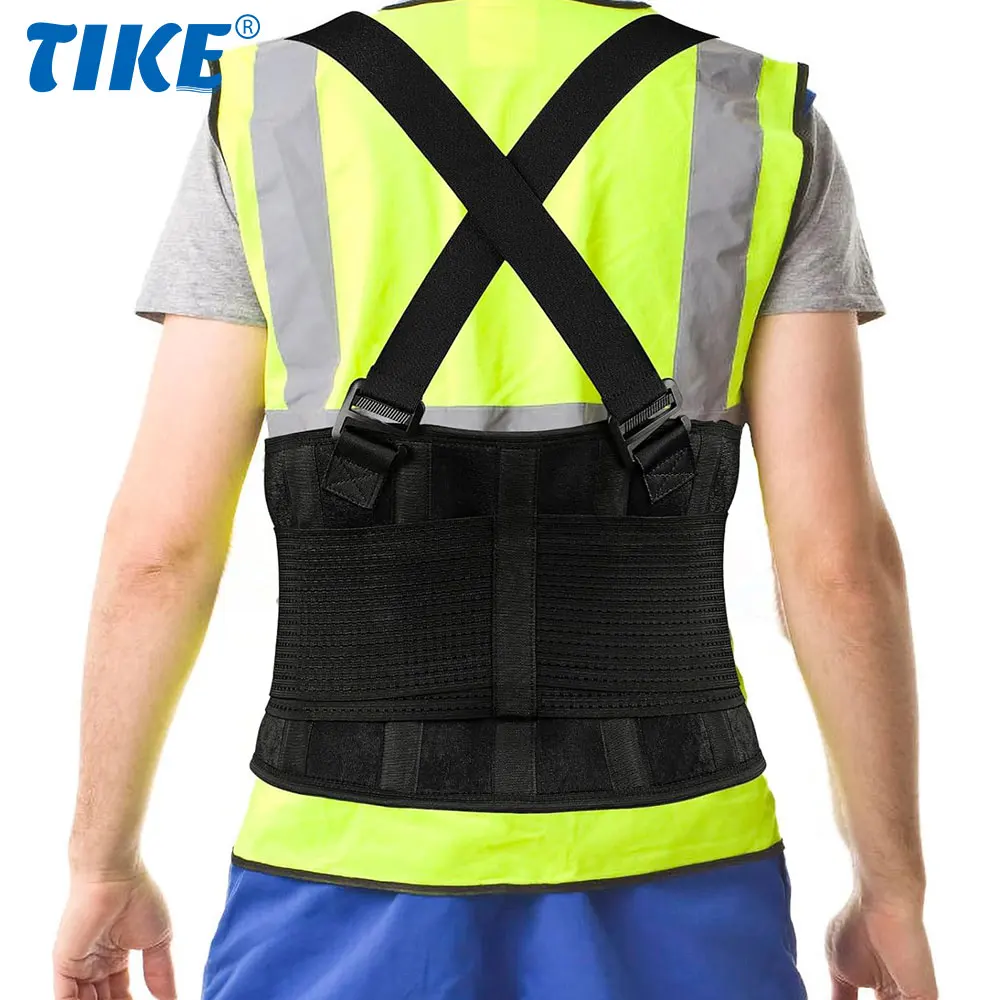 1 Pcs Lower Back Brace with Suspenders | Back Support Belt for Men & Women | Adjustable Work Back Brace for Moving Construction