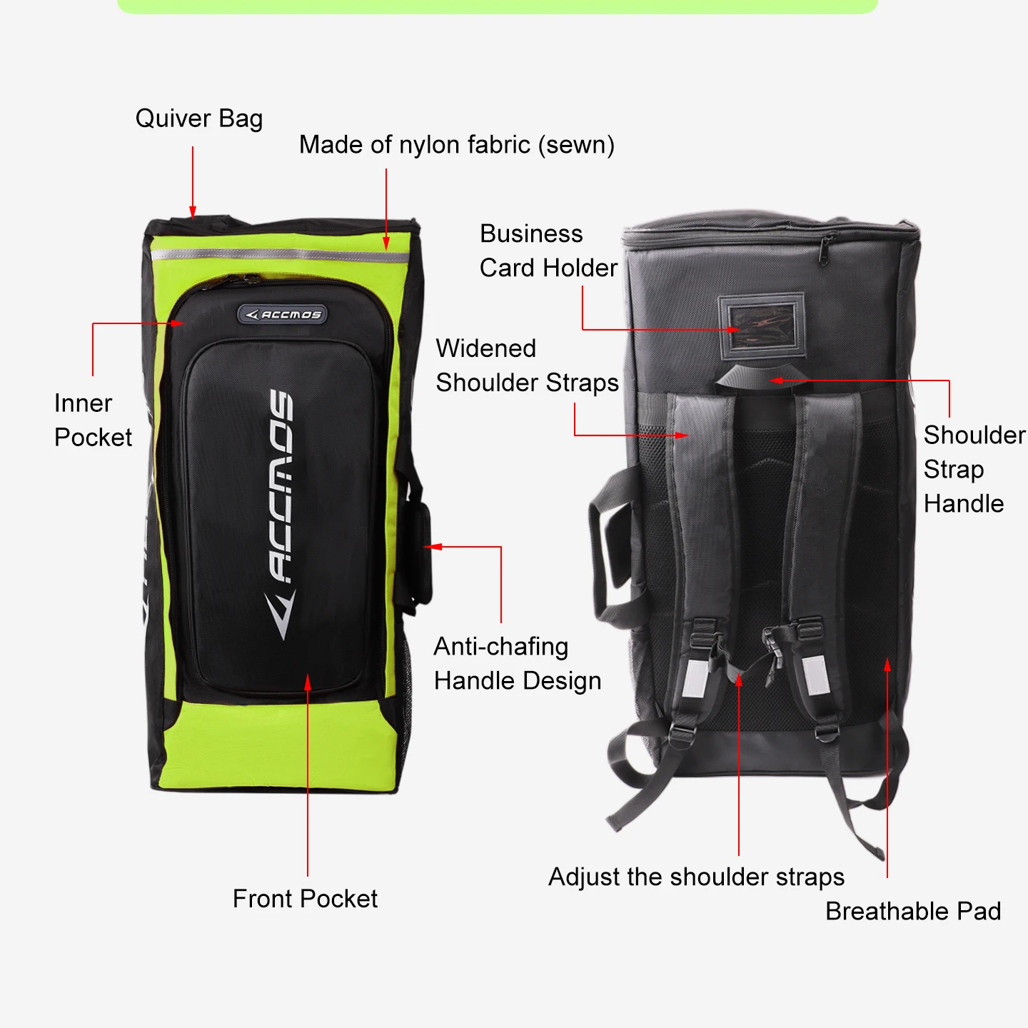 Bogenschießen Recurve Bogen Rucksack Tasche Fall für Outdoor Jagd Schießen Lagerung Taschen Ohne Pfeil Köcher