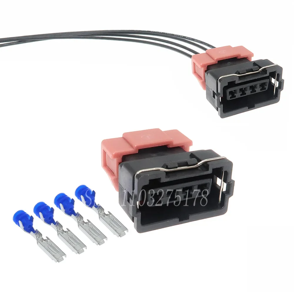1 Set 4 Pin PB185-04326 Car Throttle Position Sensor Wiring Harness Socket Auto Waterproof Connector For Mitsubishi