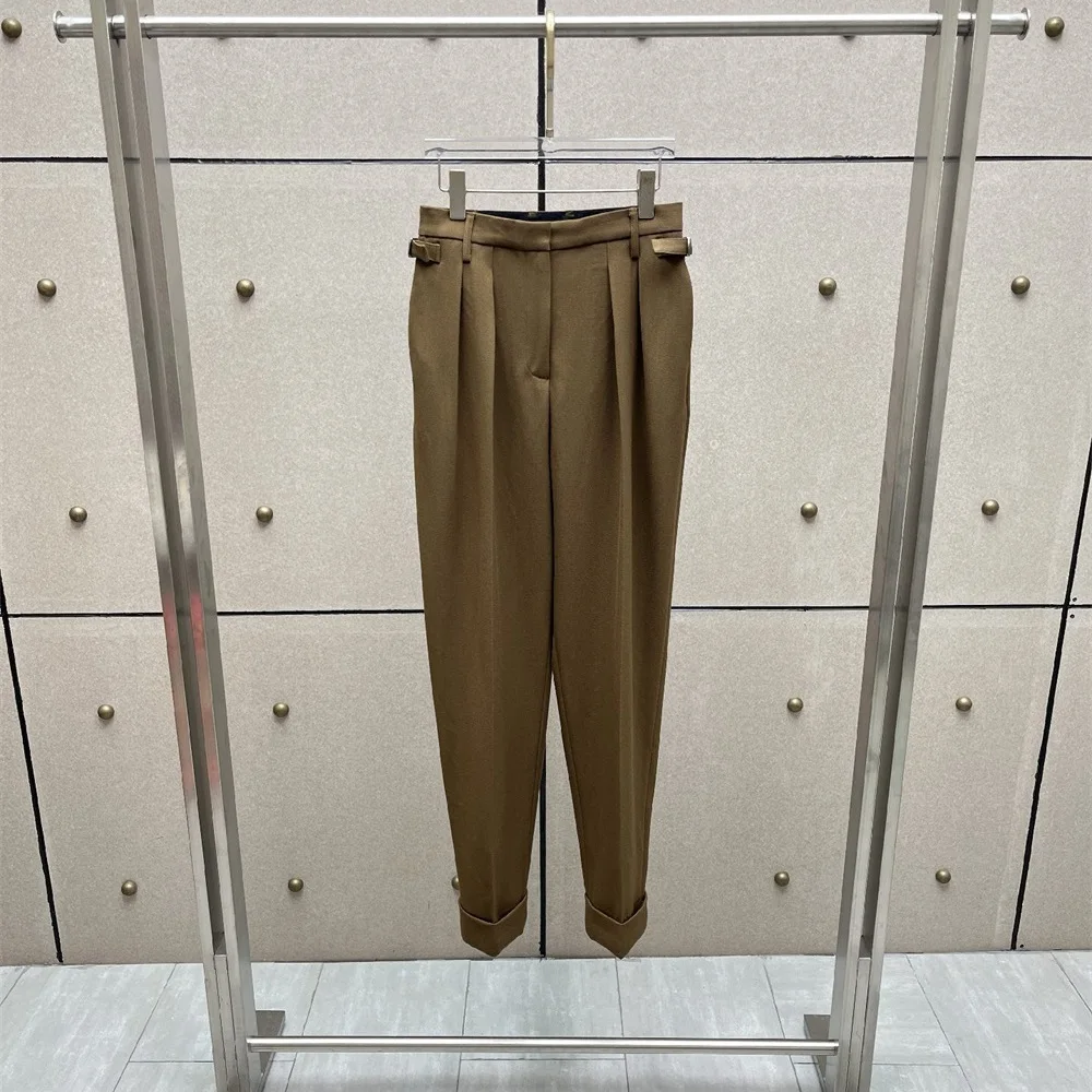 2026 Women’s Thickened Casual High-Waisted Pencil Pants – Y2K-Inspired, Versatile, and Trendy Long Trousers bra