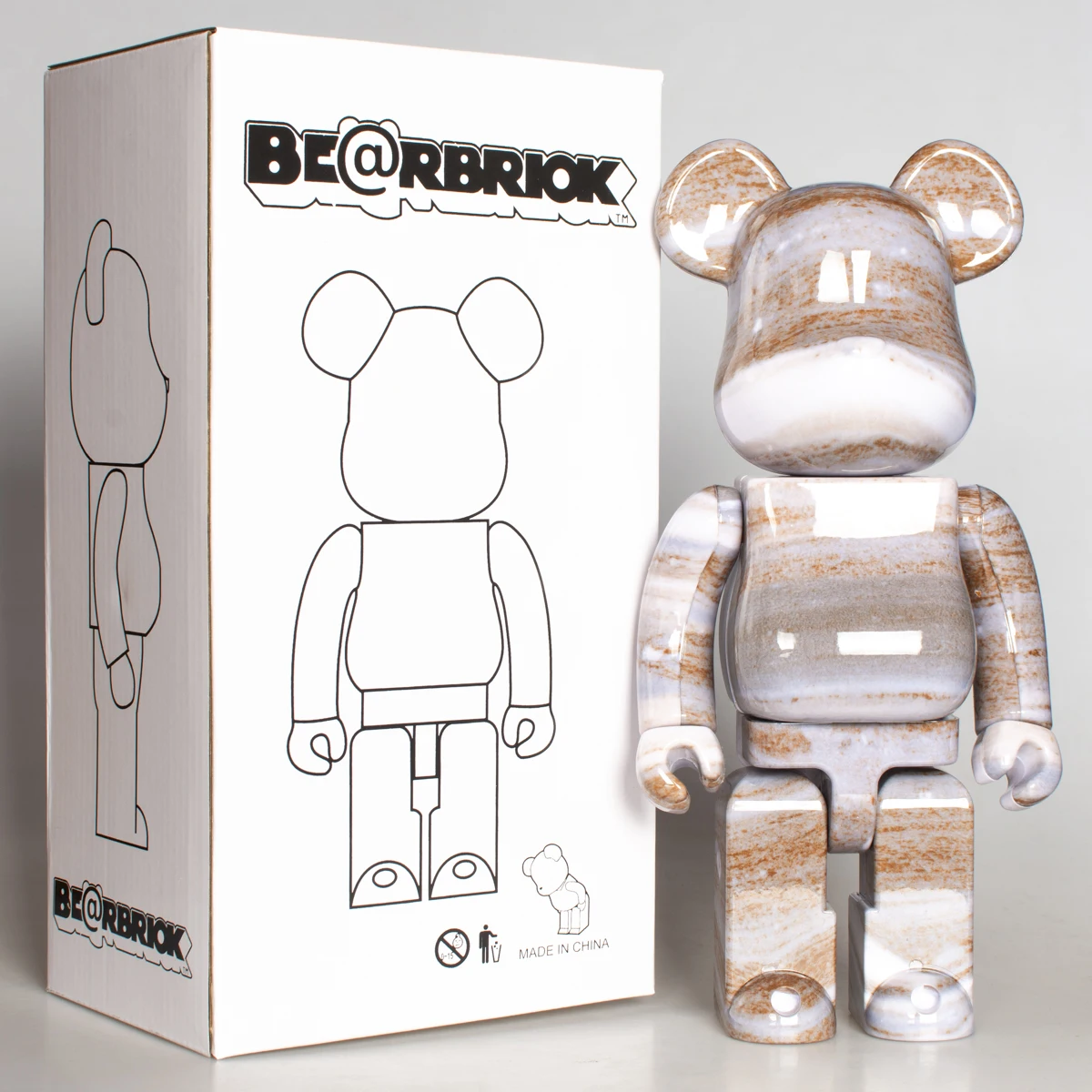 

Bearbrick 400% Qianqiu Jupiter 28cm Height 11 Inches Decorative Figure Home Decorative Figures Gift Dolls