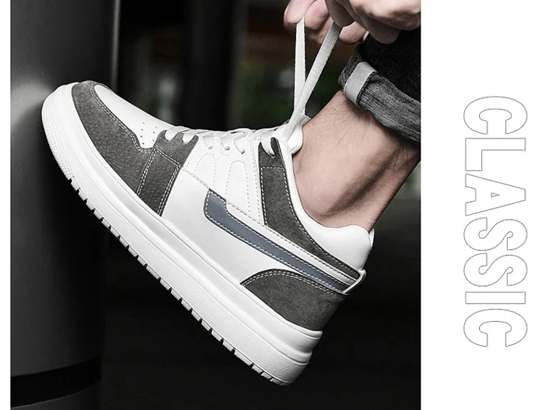 Herren-Sneaker mit Höhenerhöhung: Atmungsaktive Sportschuhe für Männer mit 4cm, 6cm, 8cm oder 10cm Erhöhung – Detail 25