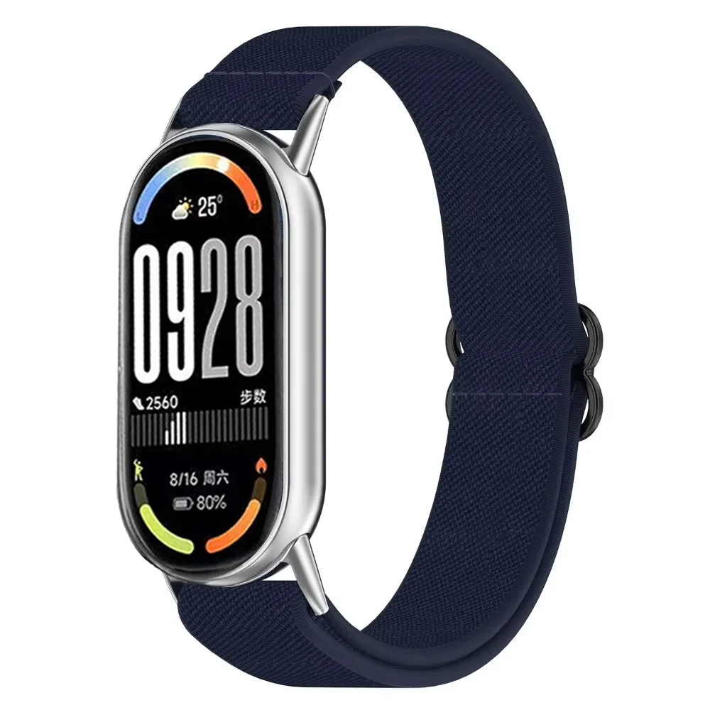Scrunchie Straps for Xiaomi Mi Band10 9 8 Strap accessories Elastic Nylon Loop Replacement correa bracelet Miband10 Miband9 band