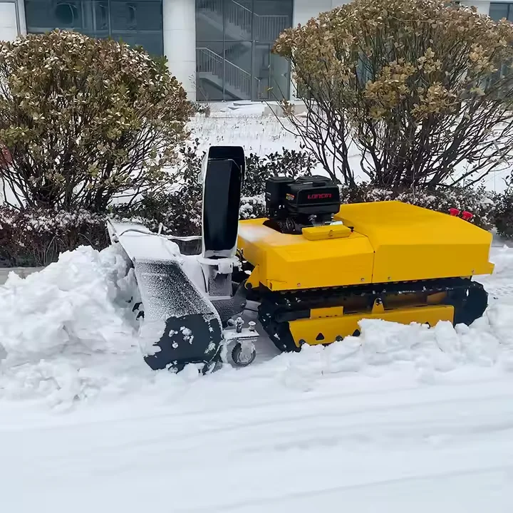 Crawler Remote Control Snowplow EPA Engine Power Shovel Snow with Best Discount