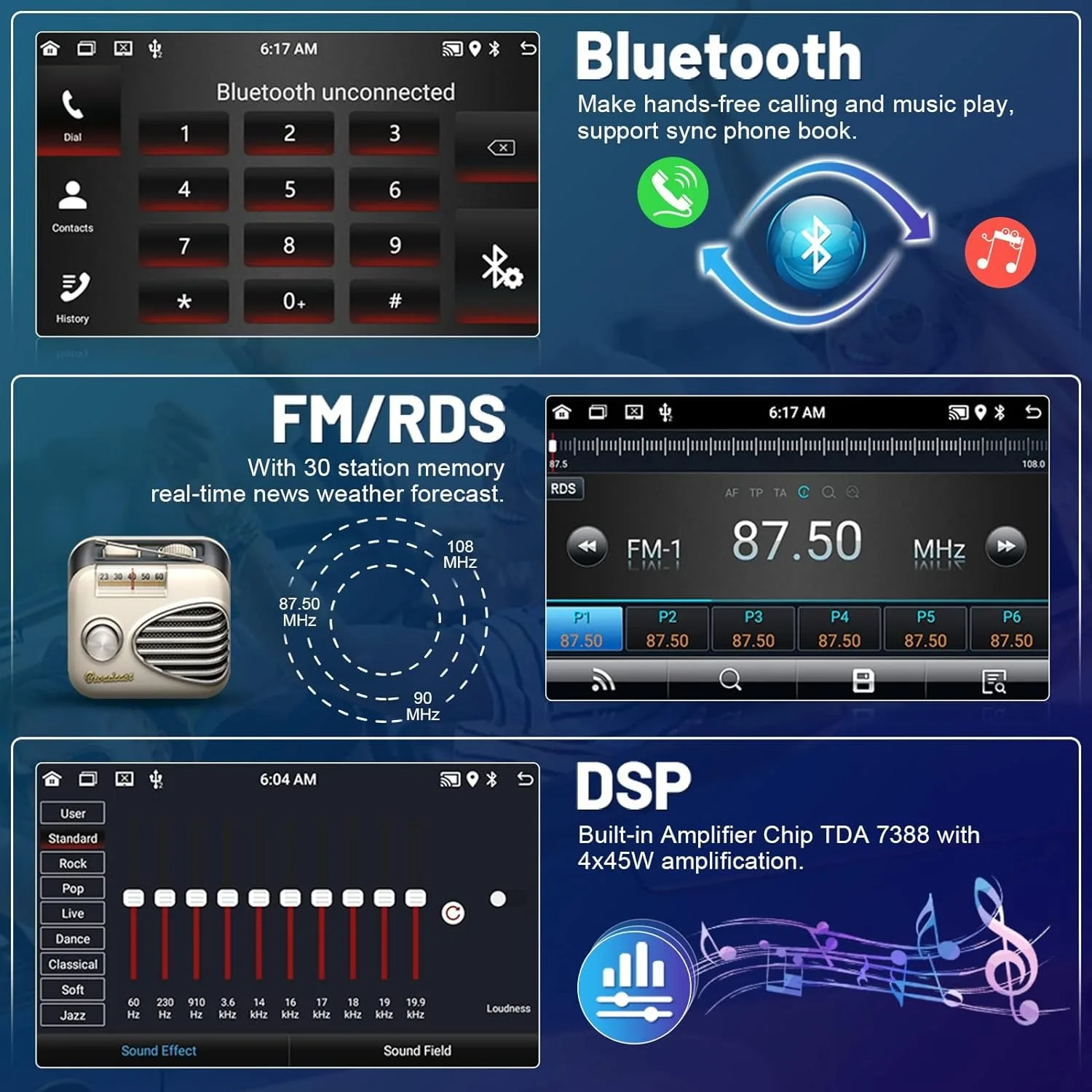 Fast Boot Car Radio for VW POLO GOLF Plus PASSAT JETTA Skoda TIGUAN TOURAN SHARAN SCIROCCO Caddy Vento Carplay Audio Auto Linux