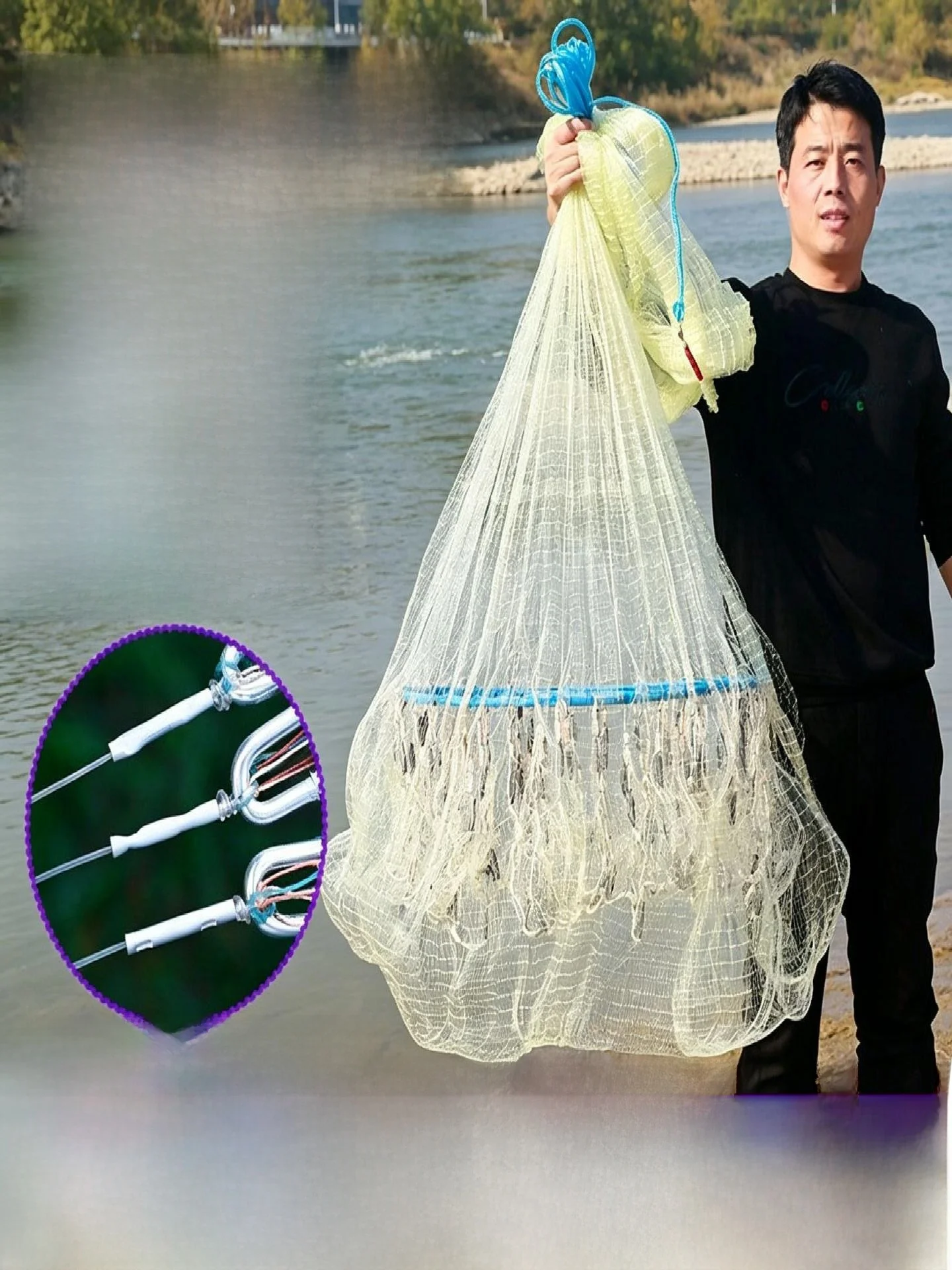 red-de-pesca-de-lanzamiento-manual-estilo-disco-facil-de-lanzar-red-de-pesca-circular-para-acampar-al-aire-libre-y-viajes-sin-marca-ni-origen