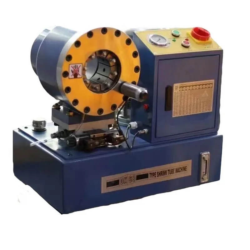 

DX68 DX69 ТИП SHRINK TUBE MACHINE Гидравлический пресс для шлангов для труб Используемая машина для обжима шлангов