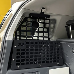 For Toyota FJ Cruiser 2006-2022 Rear Boot Trunk Side Luggage Storage Box Organizer Debris Rack Molle Panel Car Accessories