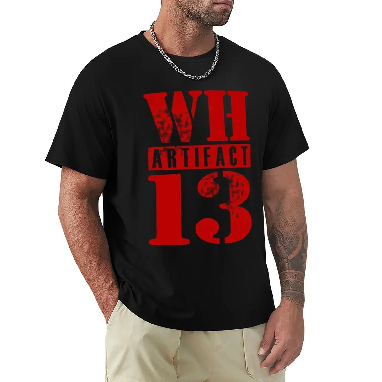 

Warehouse 13 T-Shirt quick drying sweat customizeds men workout shirt