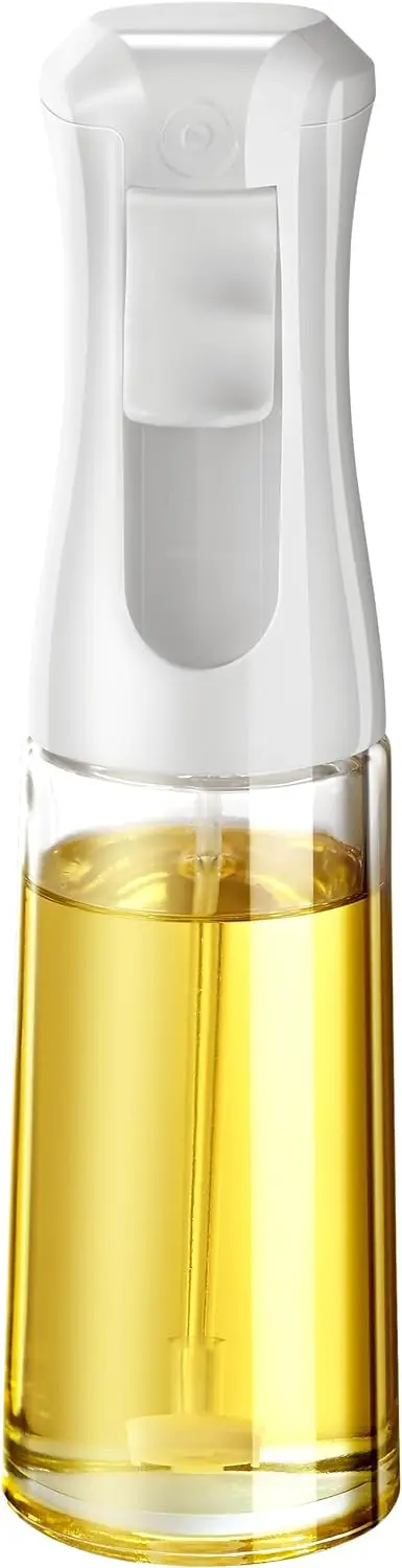

Sprayer for Cooking- 200ml Glass Olive Oil Sprayer Mister, Olive Oil Spray Bottle, Kitchen Gadgets Accessories for Air Fryer, Ca