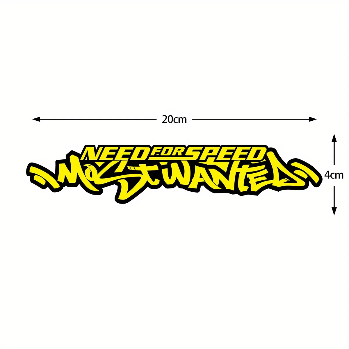 Need For Speed Most Wanted Multi‑color Graffiti Vinyl Stickers Set Racing Decals For Car Body Laptop Lid DIY Decor Accessories