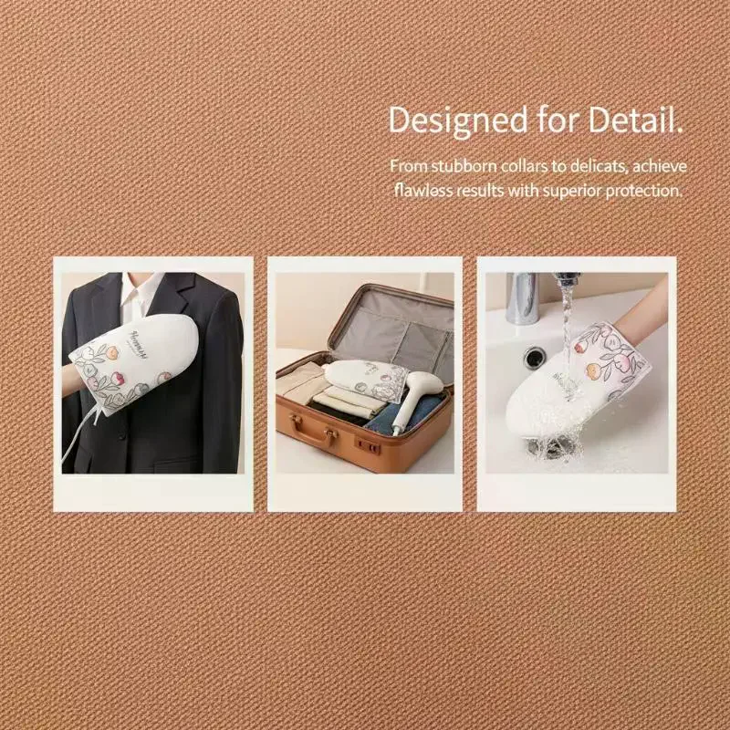 

2/1PC Washable Ironing Board Mini Anti-scald Handheld Iron Pad Cover Gloves Heat-resistant Household Insulated Handheld Ironing