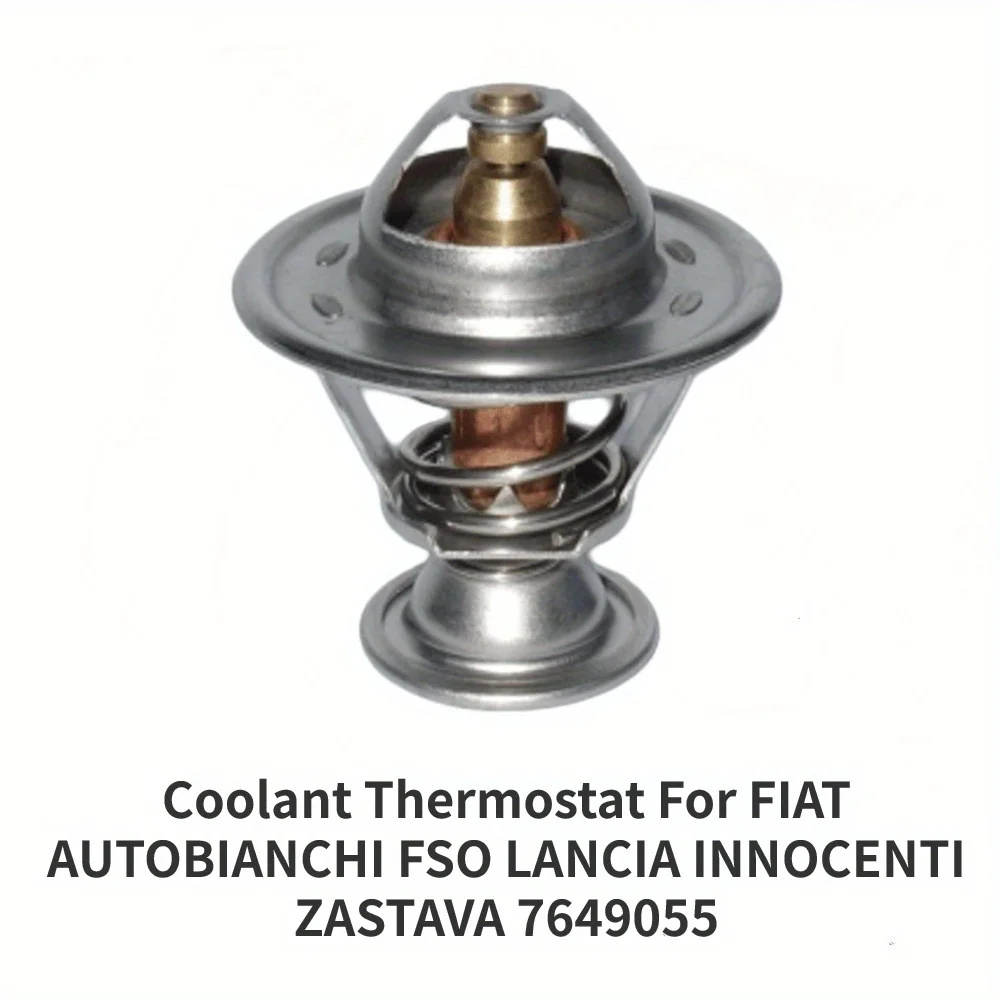 Coolant Thermostat For FIAT AUTOBIANCHI FSO LANCIA INNOCENTI ZASTAVA 7649055