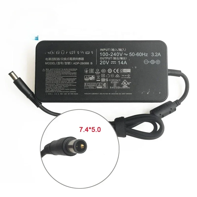 

New 280W pg35vq adp-280bb b led monitor AC power supply adapter