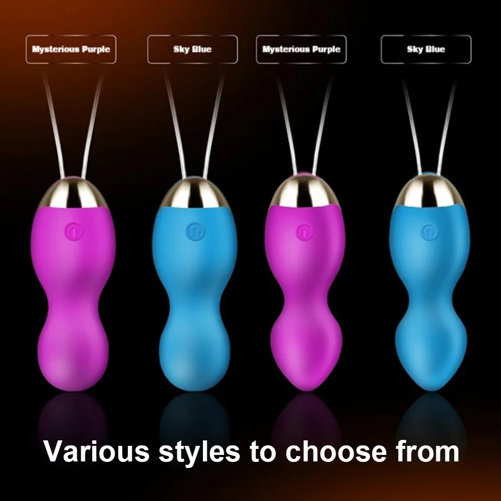 Vagina Balls with Remote Control, Waterproof Bullet Vibrator for Women, Female Clitoral G-spot Vibrating Massager Adult Sex Toys