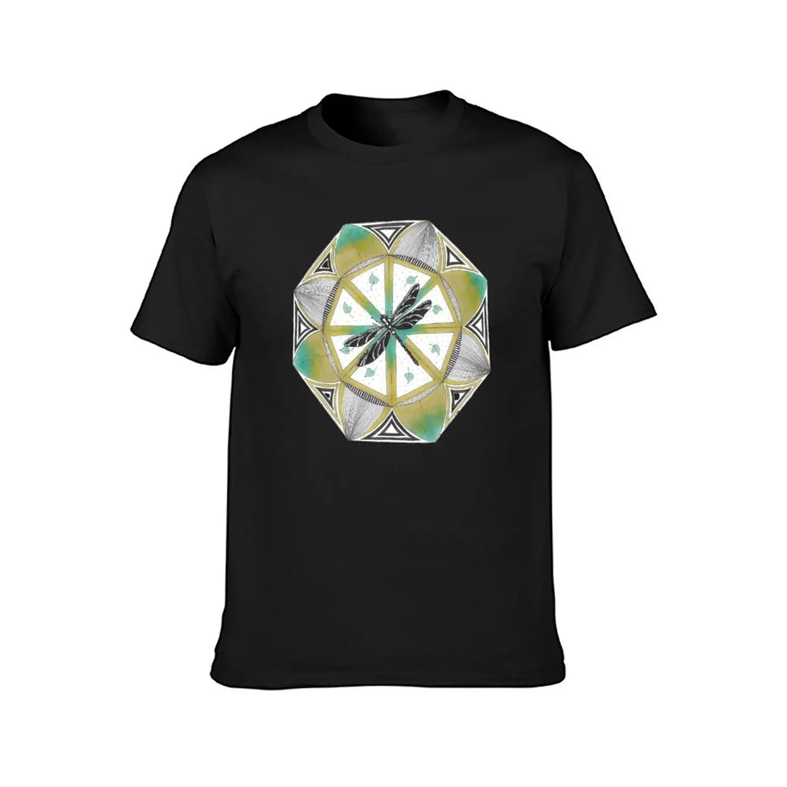 EcoNIDRA? Dragonfly Design I T-Shirt oversizeds for a boy Aesthetic clothing Men's t-shirts