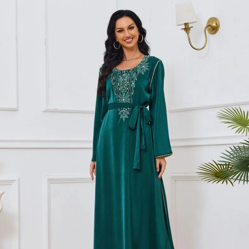 Nova chegada oem abaya mais recente design dubai abaya turquia muçulmano borka vestido burkha dubai abaya feminino vestido muçulmano jalabiya