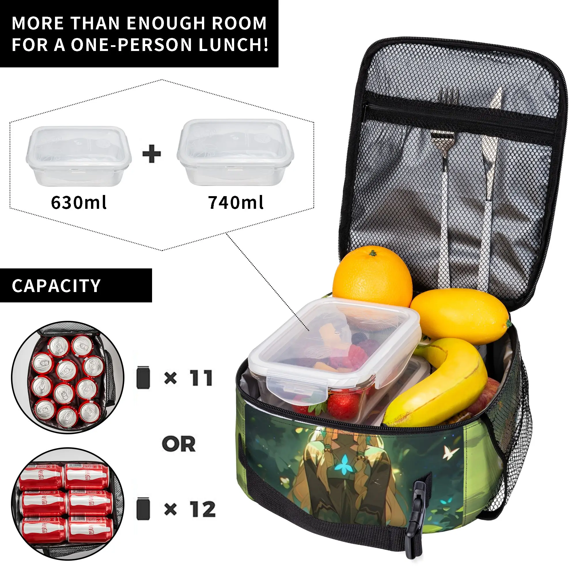 Torby na lunch z motywem kresk – Tote Bag Sublimation recenzja i cena