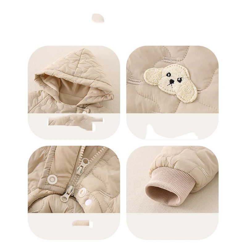 طفل الفتيان السروال القصير مقنعين الكرتون الجاكار الوليد الفتيات داخلية جديد الشتاء الاطفال طفل الفتيات حللا وزرة الرضع #3