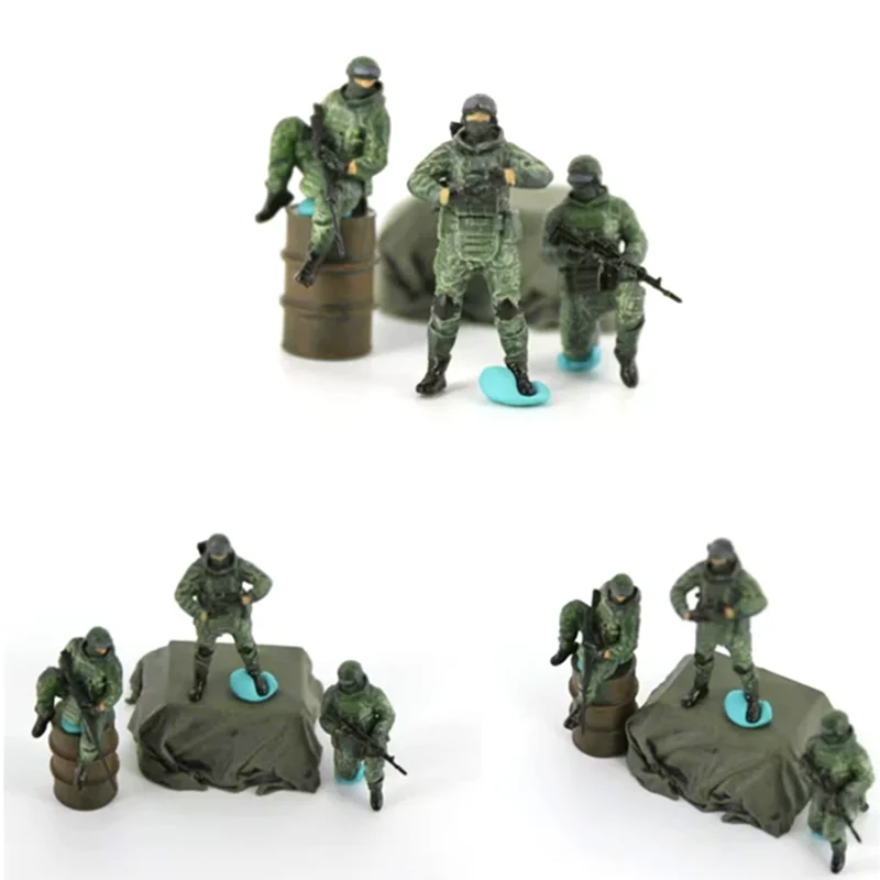 1:72 Model Figur Prajurit Trio - Collectible & Vintage Dolls For Christmas ulasan dan harga