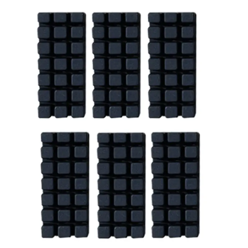 AU61-For Flashforge AD5X 3D Printer Cleaning Tool 6PCS Nozzle Brush Silicone Wiper Brush For Heated Bed