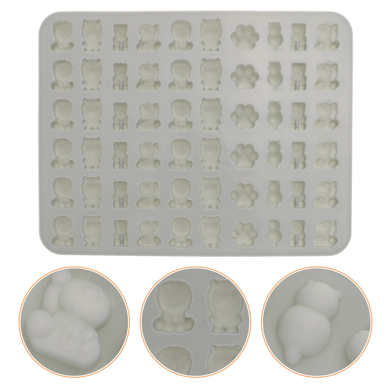 

Candy Molds Silicone Shower Favors Mold Mini Chocolate Maker DIY Sweets Mold for Home Bakery Kitchen Use Molds