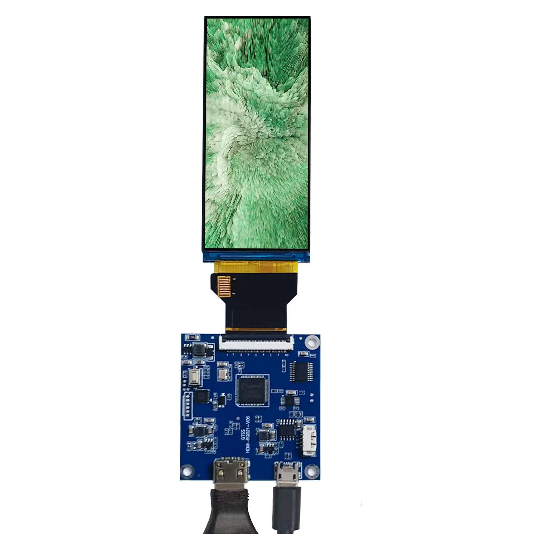 

Bar Lcd Ad Display 40Pin Mipi 3.4Inch Vs34004C40 412X960 Bar Lcd Panel With Micro Hd-Mi Lcd Controller Board