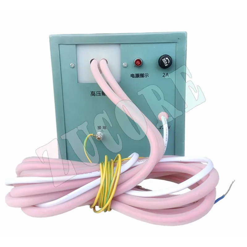 16KV 250W 정전기 제거기 오일 변압기 가방 제작 기계 필름 종이 부직포로 정전기를 제거합니다.