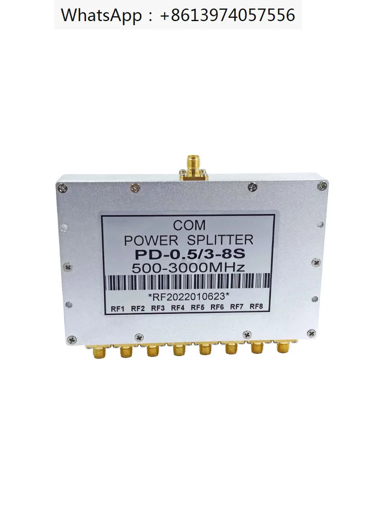 Microstrip power divider 2.4G power divider sma500-3000MHz wifi power divider one to eight