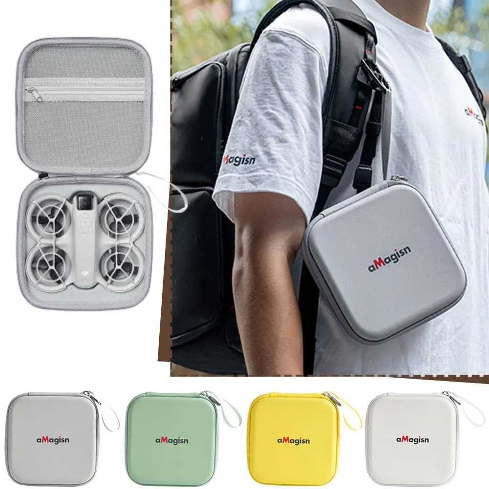 Estuche de transporte portátil para Dron DJI Neo, bolsa de almacenamiento de accesorios de viaje, bolso a prueba de polvo, bolsa protectora antiarañazos