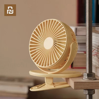 Youpin Solove F3 Mini Clip-on Fan Rechargeable Student Dormitory Office Desktop Silent Clip Small Portable Household Fan For Cam
