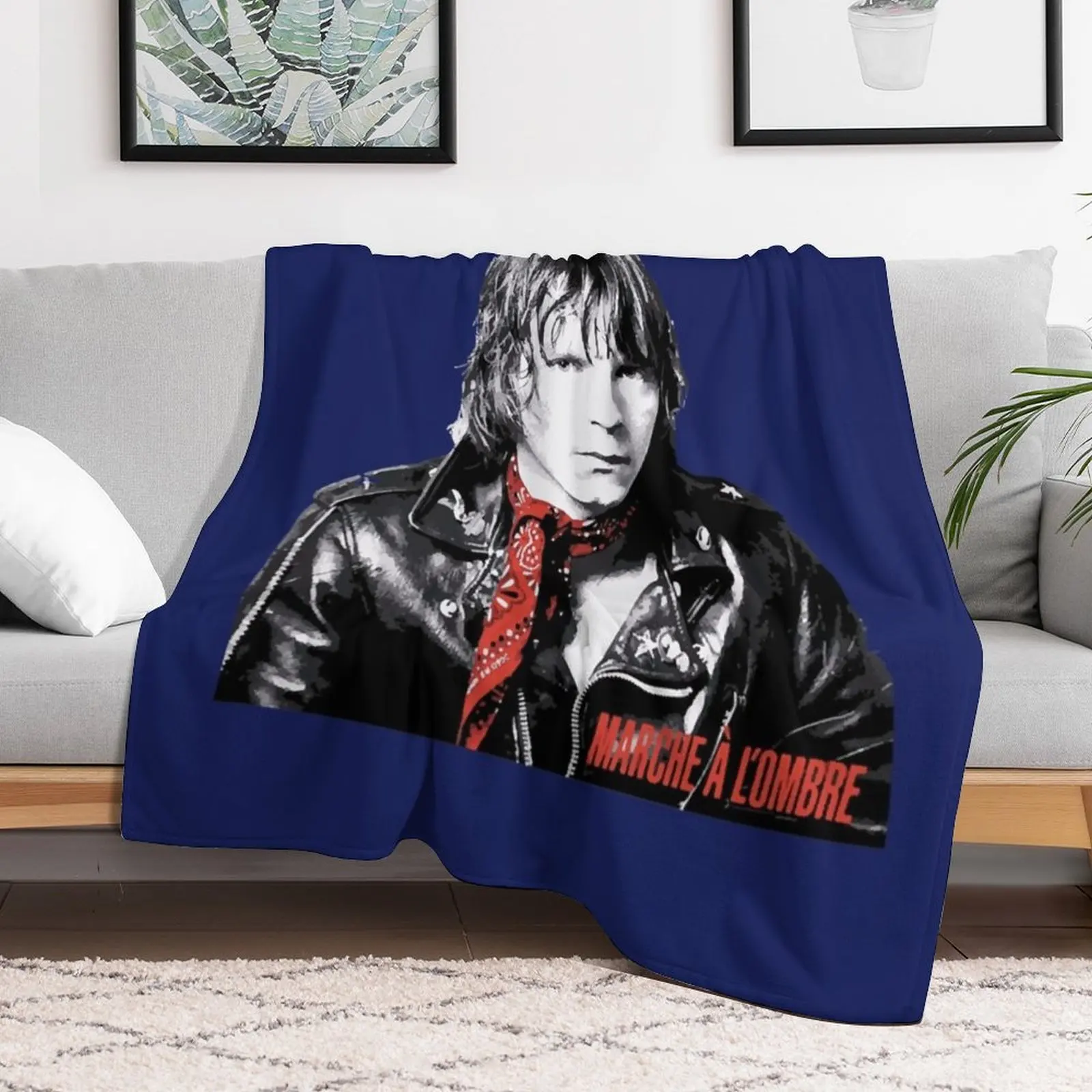 Classique Vintage Renaud France Bel Homme Dr?le classique Throw Blanket Versatile Cozy Throw Blanket for All Occasions