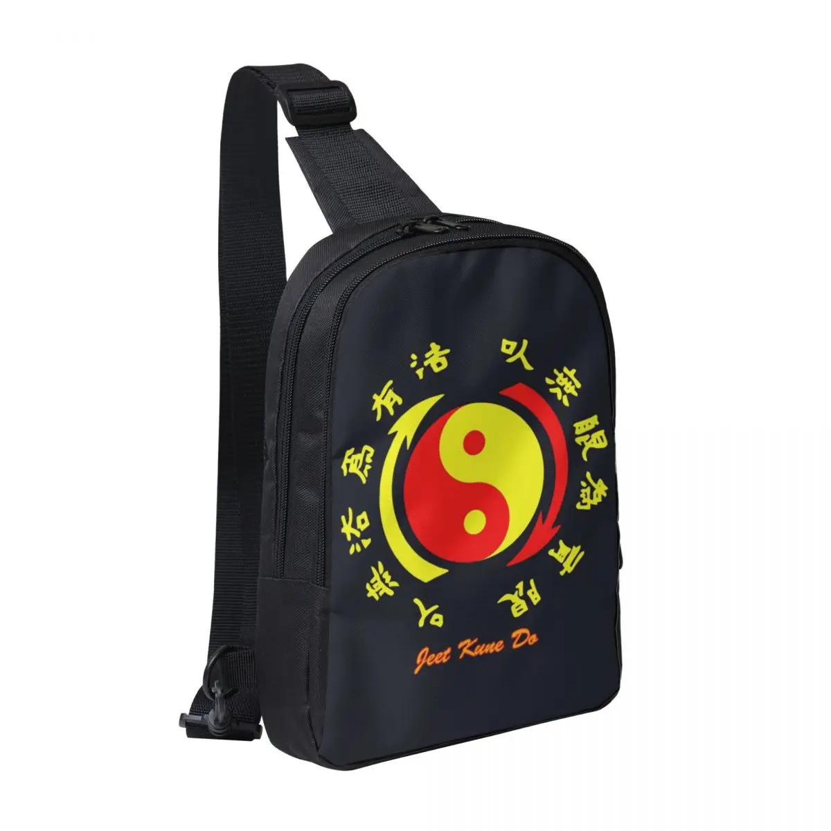

Jeet Kune Do Martial Art Academy 1967 Wing Chun Legend 3 Chest Bag Men Sling Crossbody Backpack Chest Bag Daypack Shoulder Bag